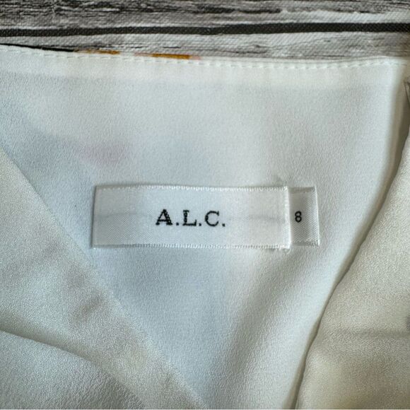 A.L.C. Women's Floral Silk Sleeveless top - Picture 5 of 10